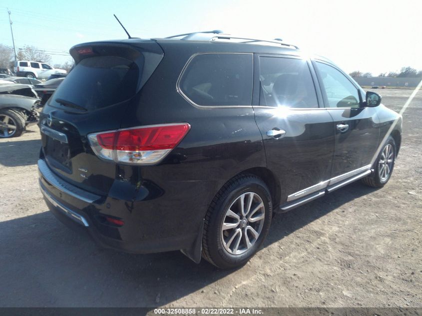 2014 NISSAN PATHFINDER SL 5N1AR2MM1EC697702