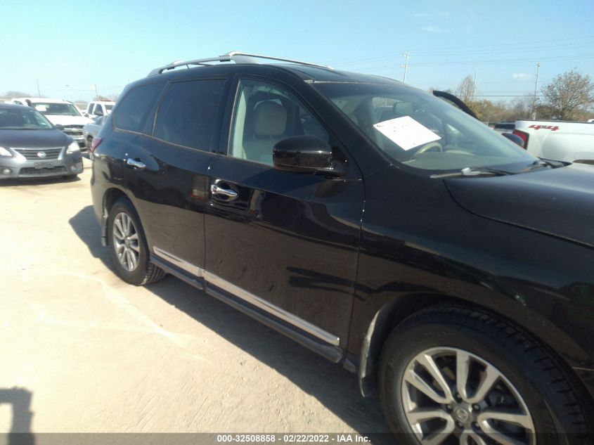 2014 NISSAN PATHFINDER SL 5N1AR2MM1EC697702