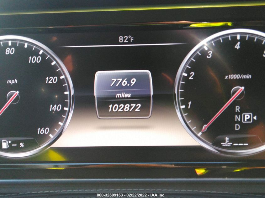 2014 MERCEDES-BENZ S-CLASS S 550 WDDUG8CB7EA064603