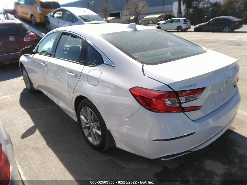 2022 HONDA ACCORD SEDAN LX 1HGCV1F18NA021640
