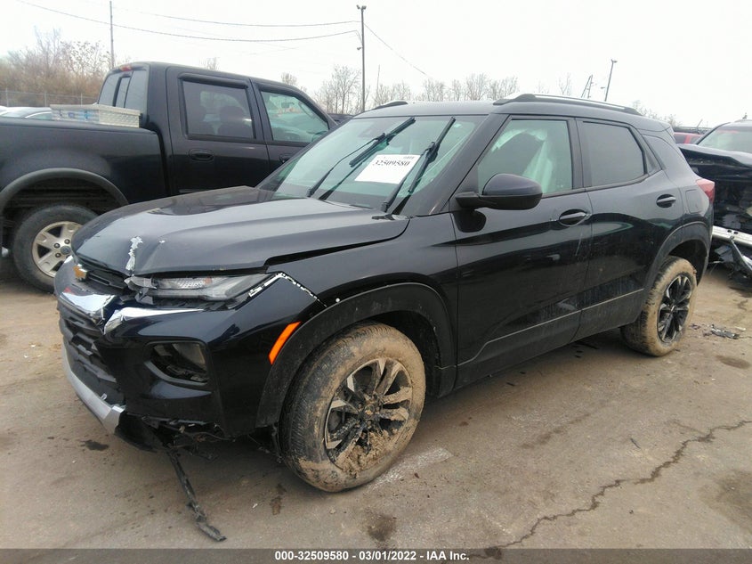 2021 CHEVROLET TRAILBLAZER VIN: KL79MRSLXMB014406