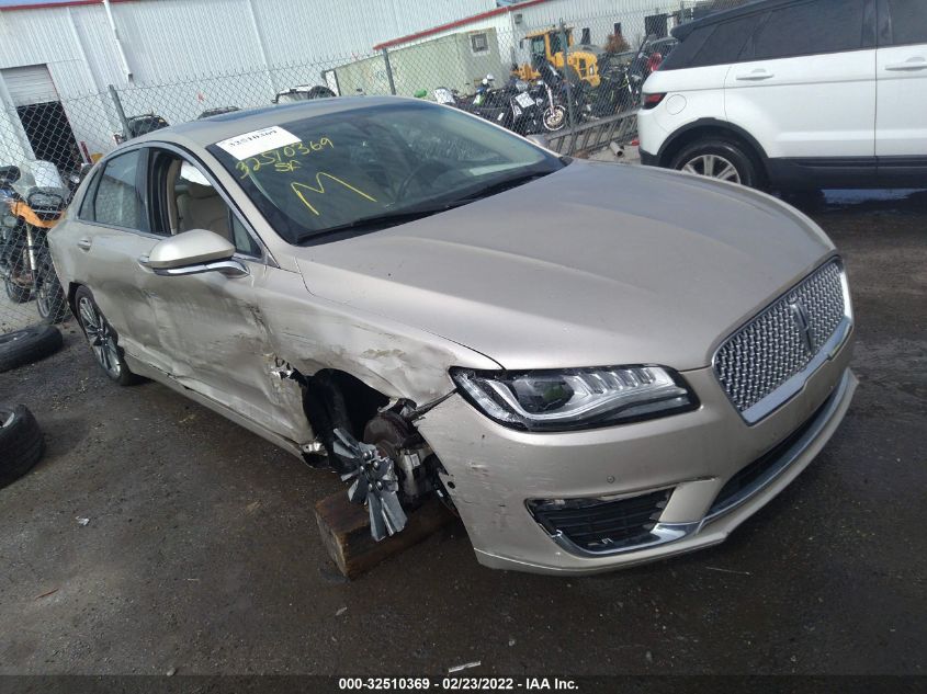 2017 LINCOLN MKZ RESERVE 3LN6L5F96HR621982