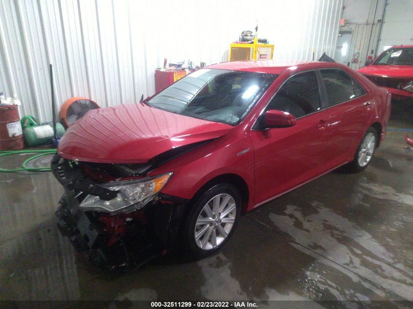2013 TOYOTA CAMRY HYBRID XLE 4T1BD1FK8DU071663