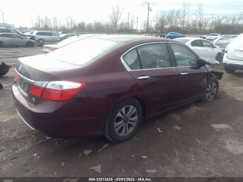 2013 HONDA ACCORD SDN LX 1HGCR2F34DA276909