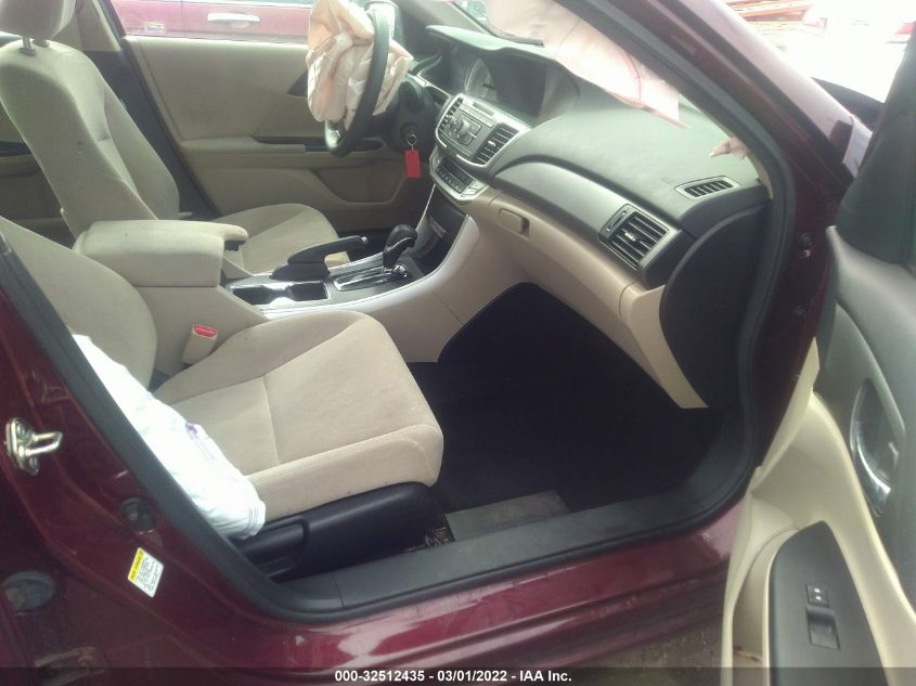 2013 HONDA ACCORD SDN LX 1HGCR2F34DA276909