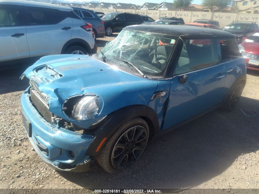 2013 MINI COOPER HARDTOP S WMWSV3C59DT393114