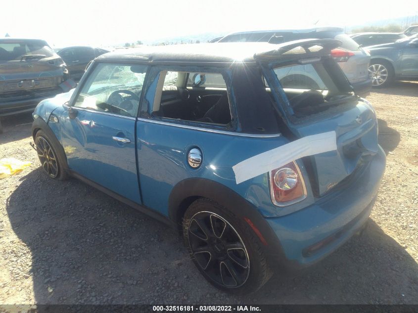 2013 MINI COOPER HARDTOP S WMWSV3C59DT393114