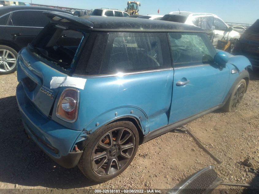 2013 MINI COOPER HARDTOP S WMWSV3C59DT393114