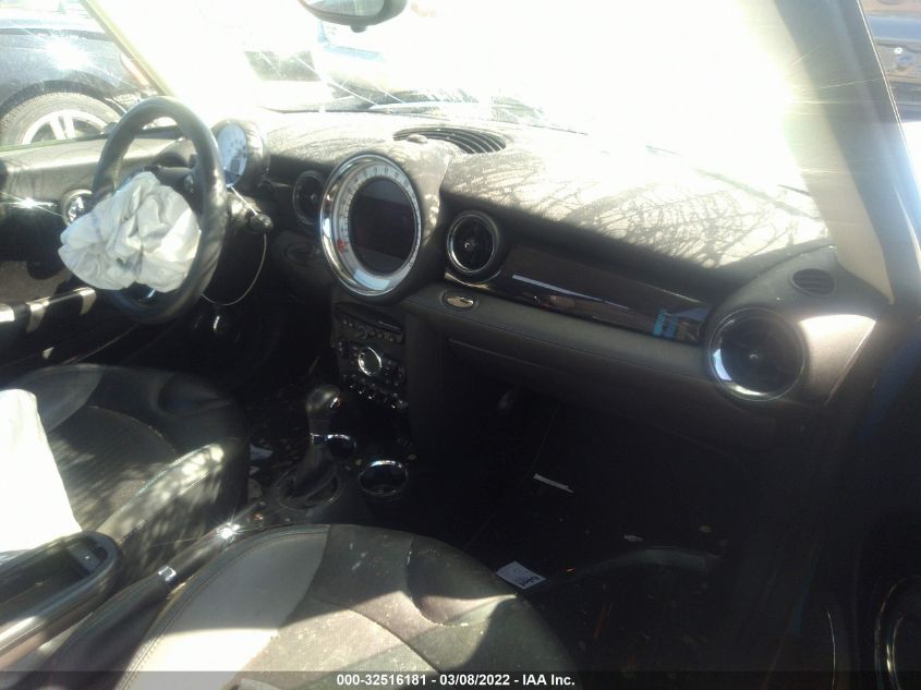 2013 MINI COOPER HARDTOP S WMWSV3C59DT393114