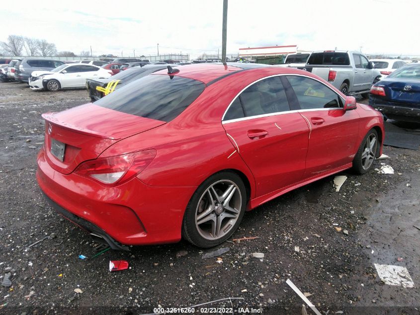 2014 MERCEDES-BENZ CLA-CLASS CLA 250 WDDSJ4EB7EN084874