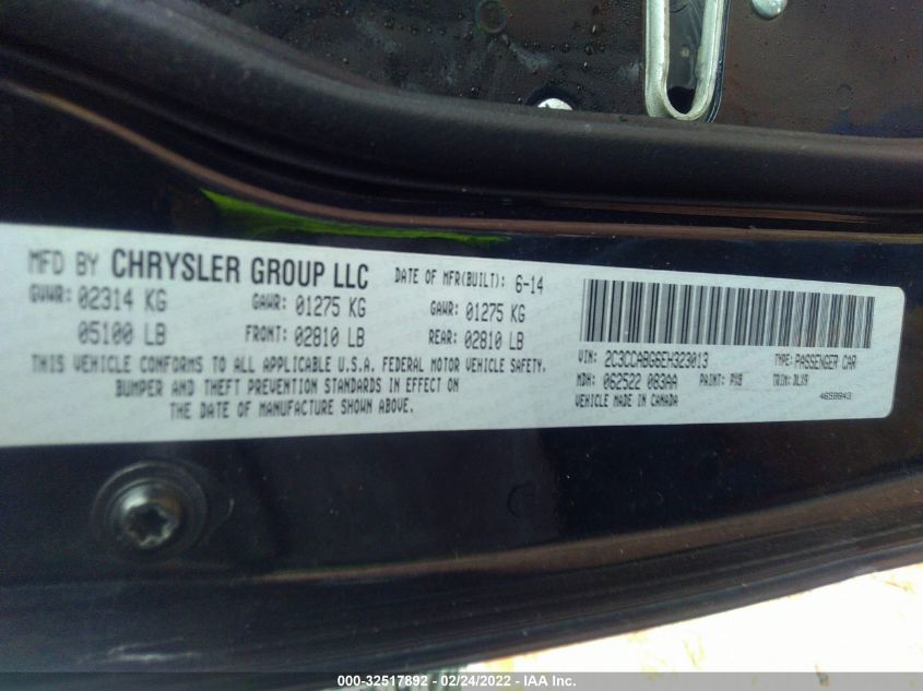 2014 CHRYSLER 300 300S 2C3CCABG6EH323013