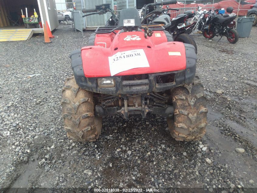 2001 HONDA TRX350 FE 478TE25481400G279