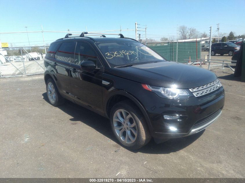 2017 LAND ROVER DISCOVERY SPORT HSE SALCR2BG3HH635664