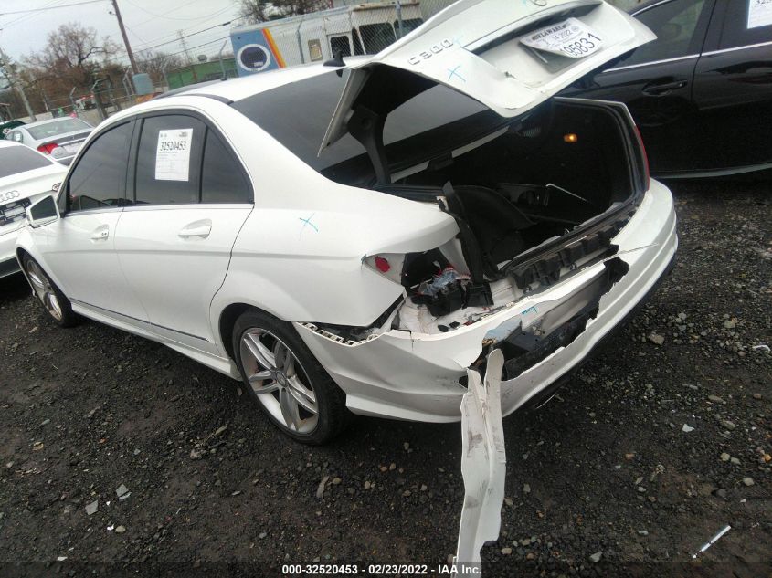 2014 MERCEDES-BENZ C-CLASS C 300 WDDGF8AB0ER319497