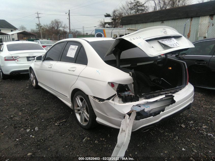 2014 MERCEDES-BENZ C-CLASS C 300 WDDGF8AB0ER319497
