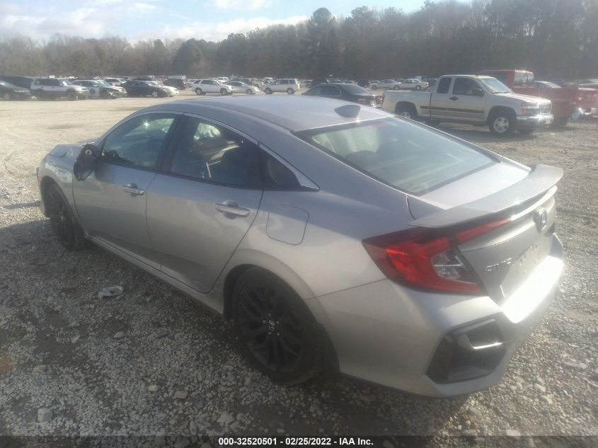 2020 HONDA CIVIC SI SEDAN 2HGFC1E53LH705775