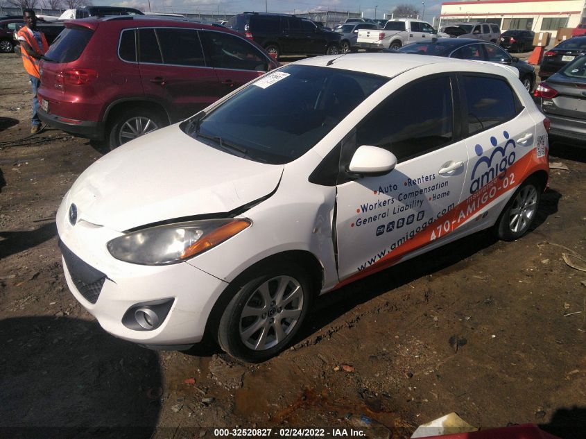 2014 MAZDA MAZDA2 TOURING JM1DE1LY2E0175805