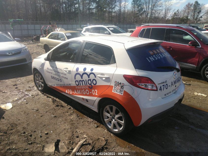 2014 MAZDA MAZDA2 TOURING JM1DE1LY2E0175805