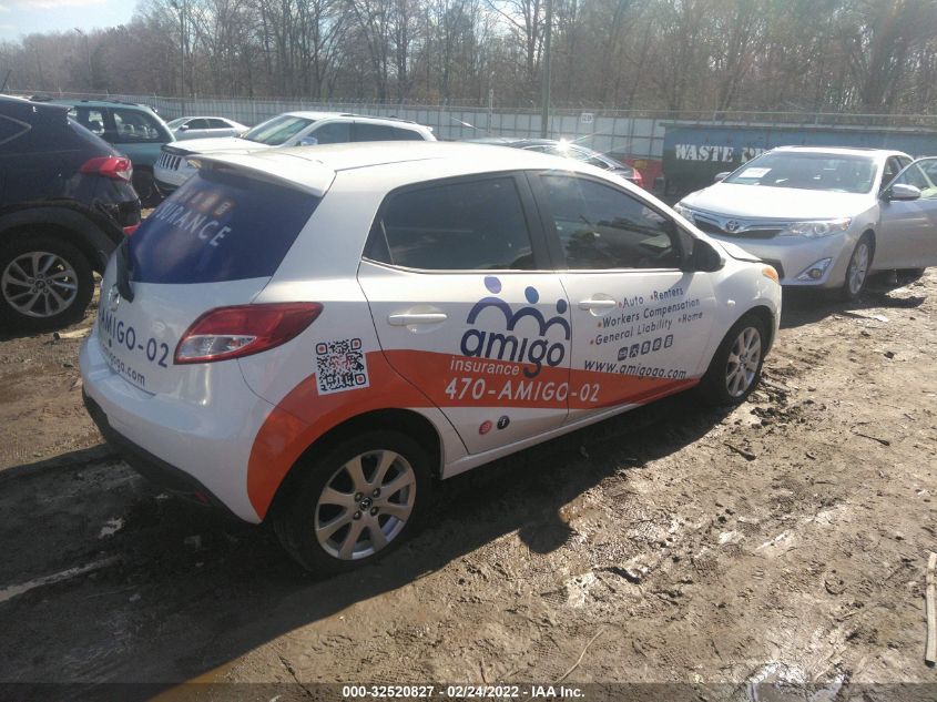 2014 MAZDA MAZDA2 TOURING JM1DE1LY2E0175805
