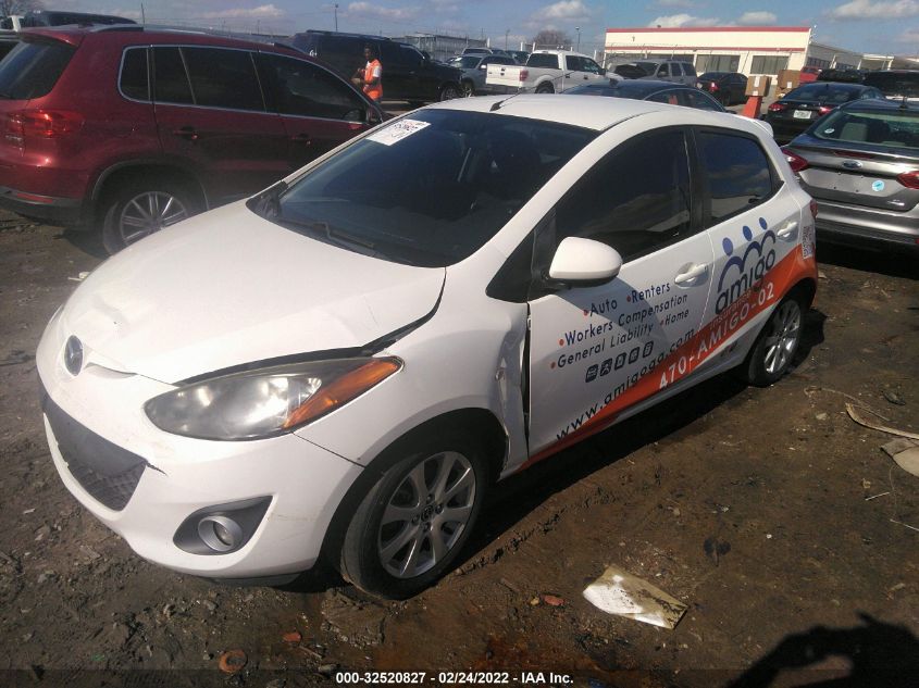 2014 MAZDA MAZDA2 TOURING JM1DE1LY2E0175805
