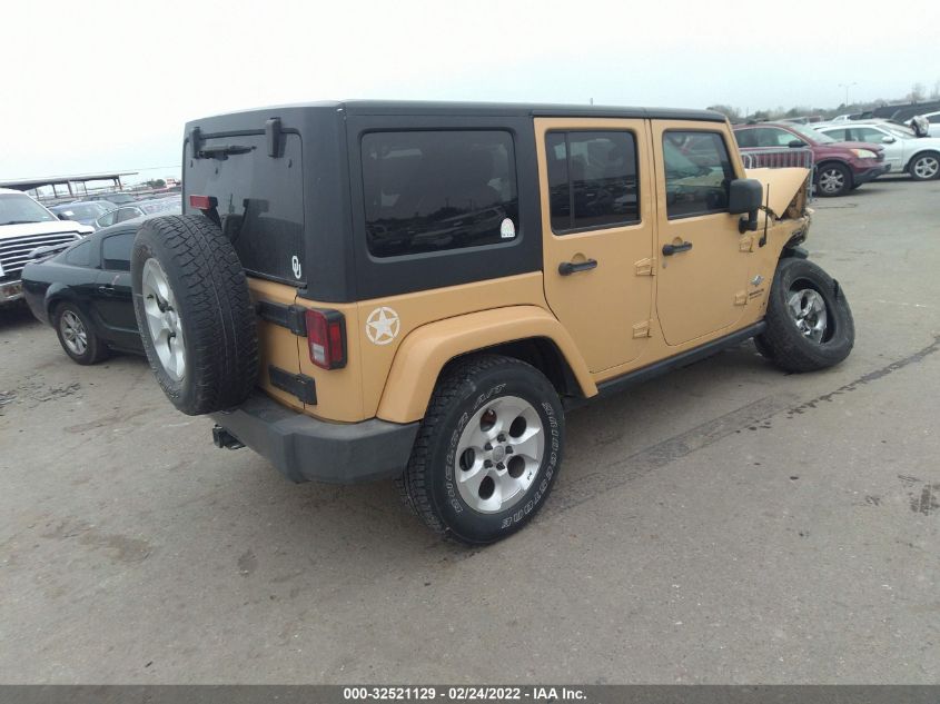 2014 JEEP WRANGLER UNLIMITED FREEDOM EDITION 1C4BJWDG2EL206264