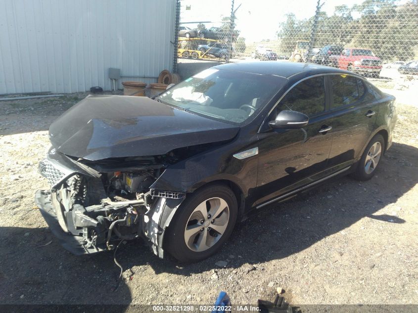 2016 KIA OPTIMA HYBRID KNAGM4ADXG5094670