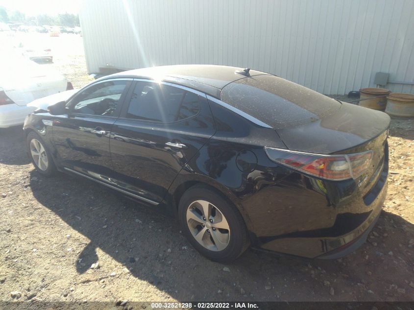 2016 KIA OPTIMA HYBRID KNAGM4ADXG5094670