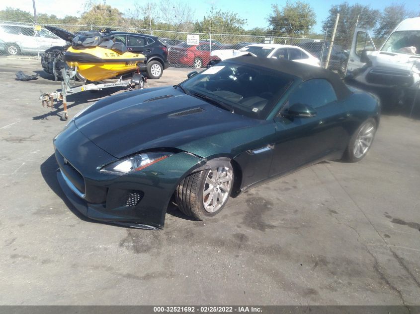 2014 JAGUAR F-TYPE V6 SAJWA6E76E8K10659