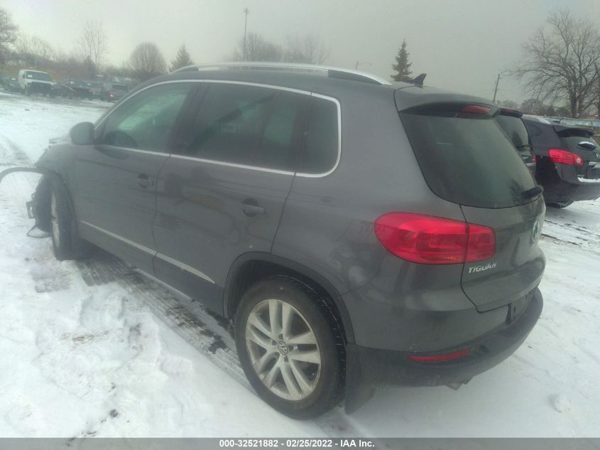 2013 VOLKSWAGEN TIGUAN SE WVGAV3AX9DW568300