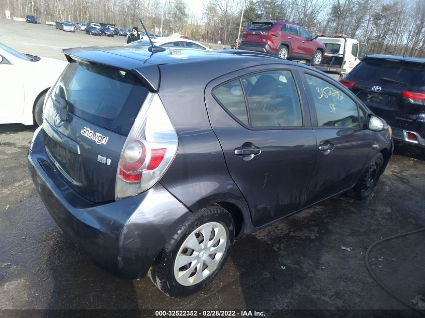 2013 TOYOTA PRIUS C ONE/TWO/THREE/FOUR JTDKDTB30D1533097
