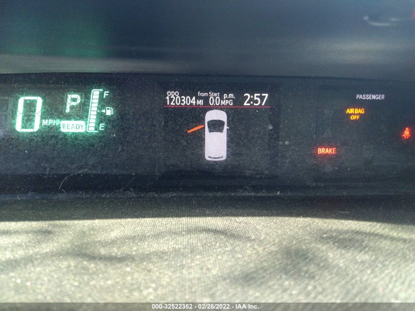 2013 TOYOTA PRIUS C ONE/TWO/THREE/FOUR JTDKDTB30D1533097