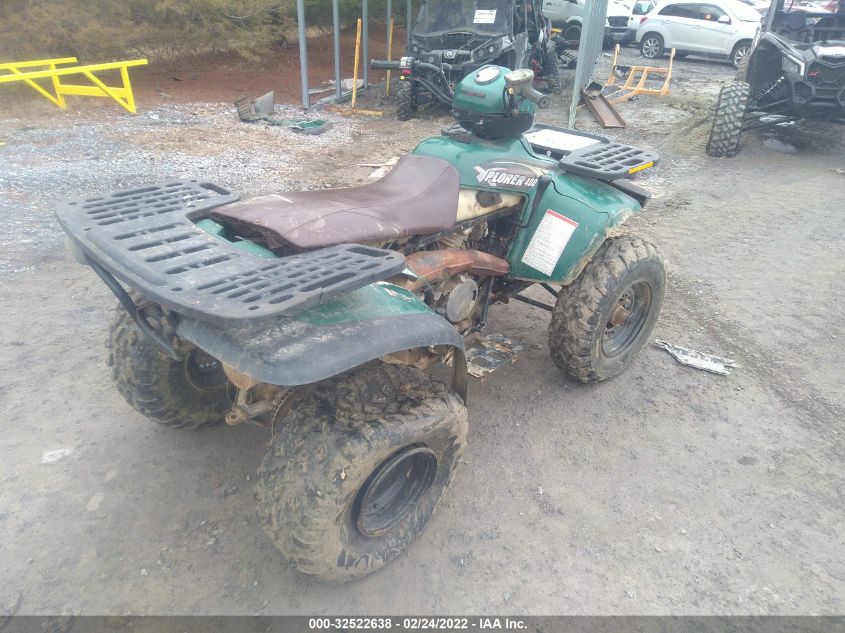 2000 POLARIS XPLORER 400 4XACG38CXY2127936
