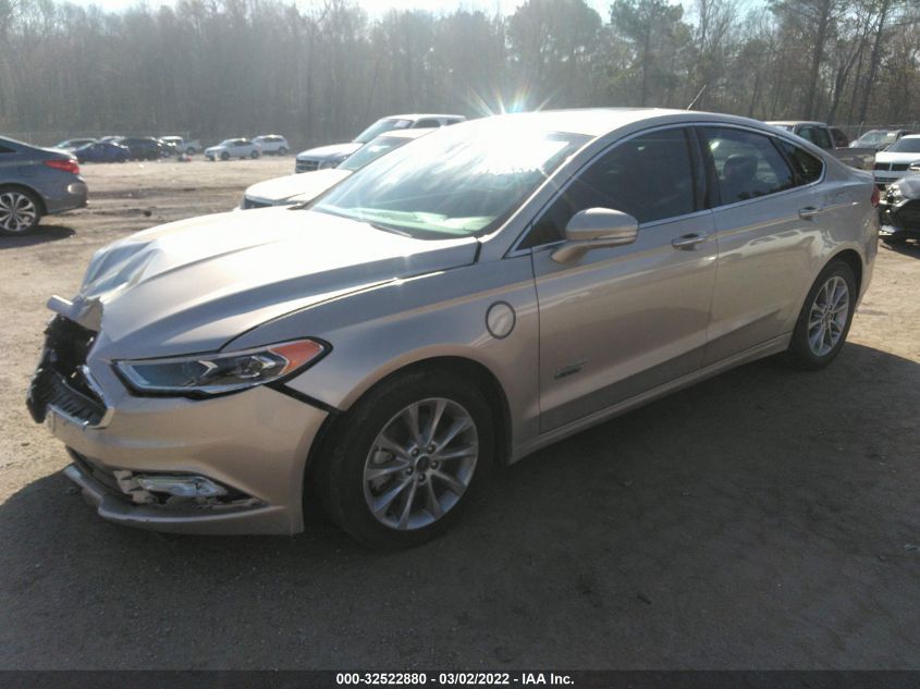 2017 FORD FUSION ENERGI SE 3FA6P0PU4HR320163