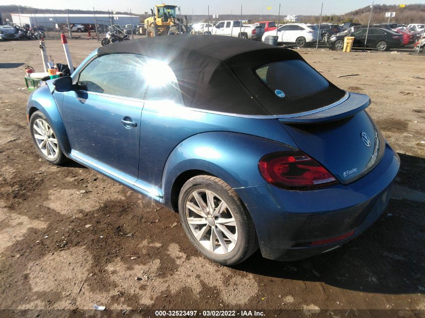 2019 VOLKSWAGEN BEETLE CONVERTIBLE S/SE 3VW5DAAT6KM501321