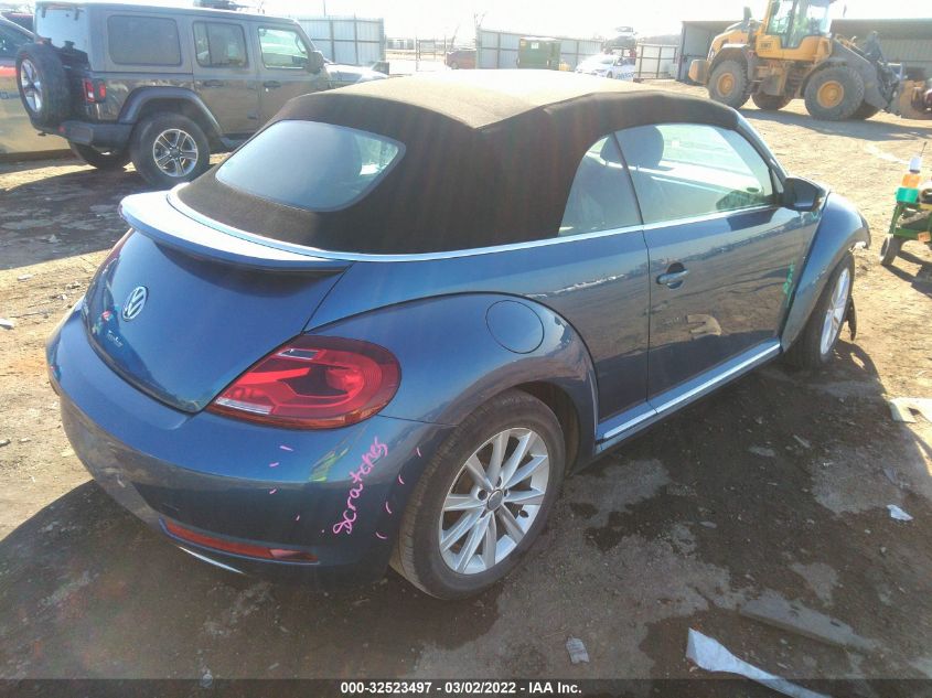 2019 VOLKSWAGEN BEETLE CONVERTIBLE S/SE 3VW5DAAT6KM501321