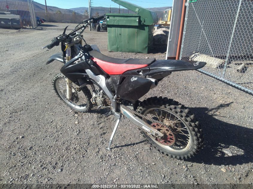 2006 HONDA CRF250 R JH2ME103X6M203392
