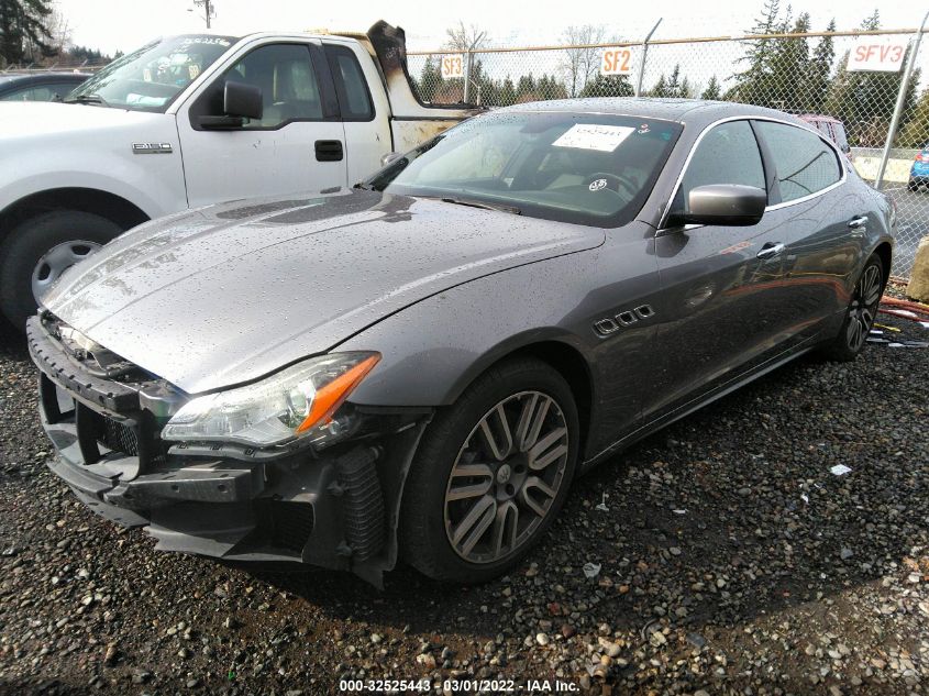 2015 MASERATI QUATTROPORTE S Q4 ZAM56RRA2F1151926