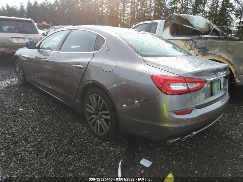 2015 MASERATI QUATTROPORTE S Q4 ZAM56RRA2F1151926