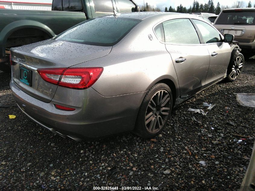 2015 MASERATI QUATTROPORTE S Q4 ZAM56RRA2F1151926