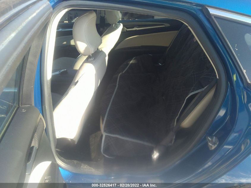 2017 FORD FUSION ENERGI TITANIUM 3FA6P0SU8HR255180