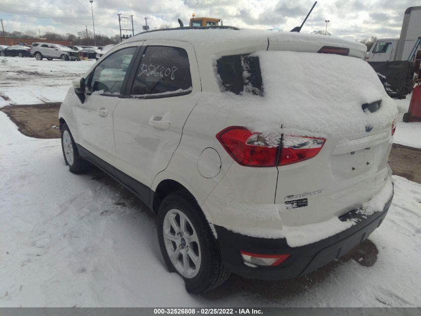 2020 FORD ECOSPORT SE MAJ3S2GEXLC315076