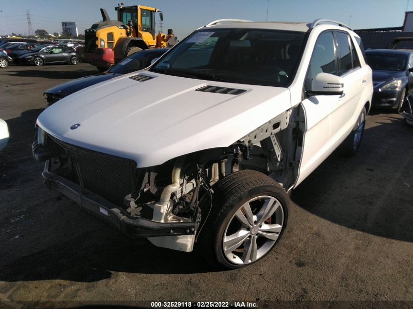 2014 MERCEDES-BENZ M-CLASS ML 350 4JGDA5JB1EA281105