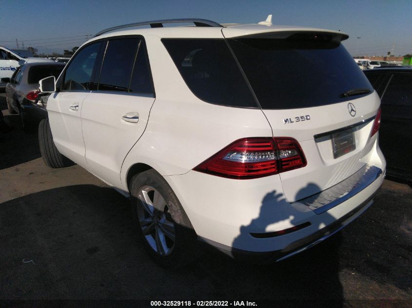 2014 MERCEDES-BENZ M-CLASS ML 350 4JGDA5JB1EA281105