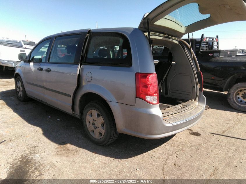 2013 DODGE GRAND CARAVAN AMERICAN VALUE PKG 2C4RDGBG5DR615508