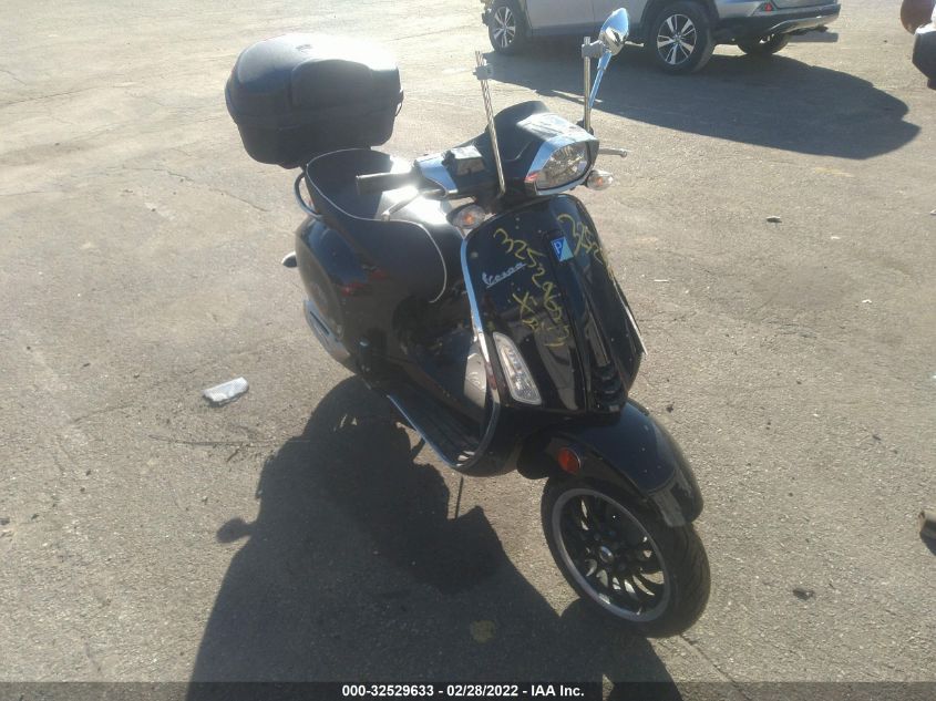 2020 VESPA SPRINT ZAPCAV6B0L5200009