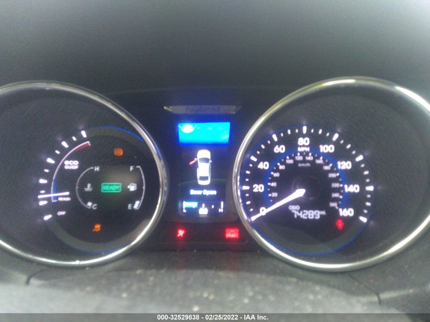 2015 HYUNDAI SONATA HYBRID LIMITED KMHEC4A45FA129923