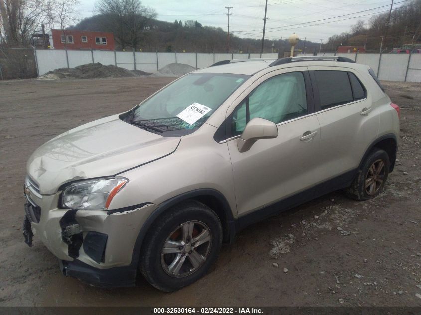 2016 CHEVROLET TRAX LT 3GNCJPSB0GL259819