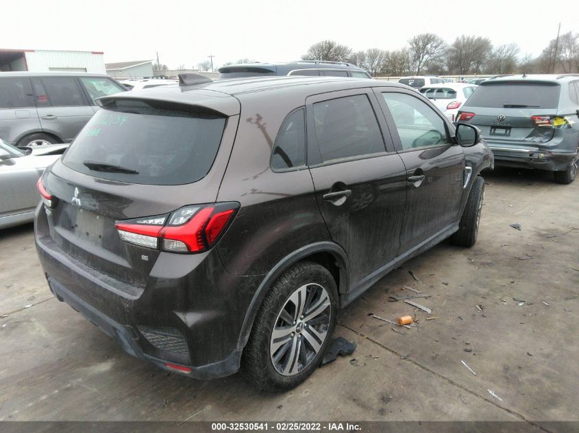 2021 MITSUBISHI OUTLANDER SPORT SE JA4APVAU0MU024709