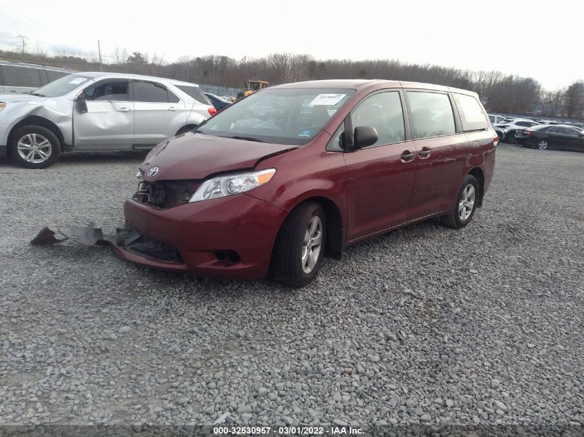 2013 TOYOTA SIENNA L 5TDZK3DC1DS401938