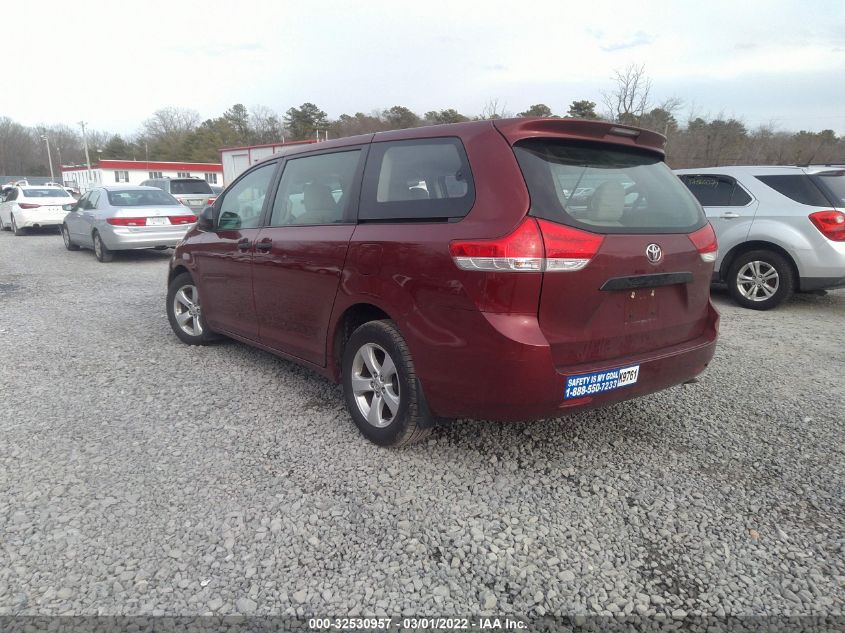 2013 TOYOTA SIENNA L 5TDZK3DC1DS401938
